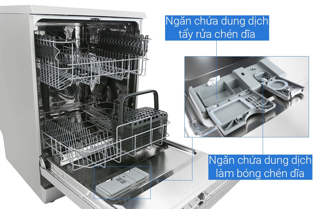 ESF5512LOX - Máy Rửa Chén Độc Lập Electrolux - Xám Nhạt