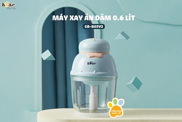 GR-B06V1 - Máy Xay Ăn Dặm 0.6 Lít Bear