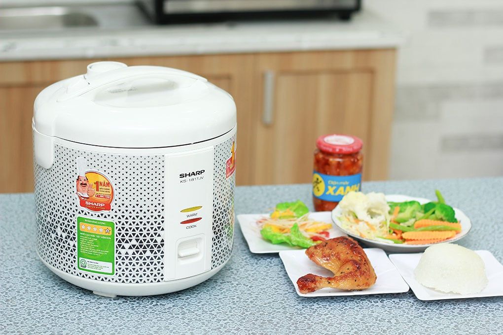 KS-181TJV - Nồi Cơm Điện Sharp 1.8 Lít