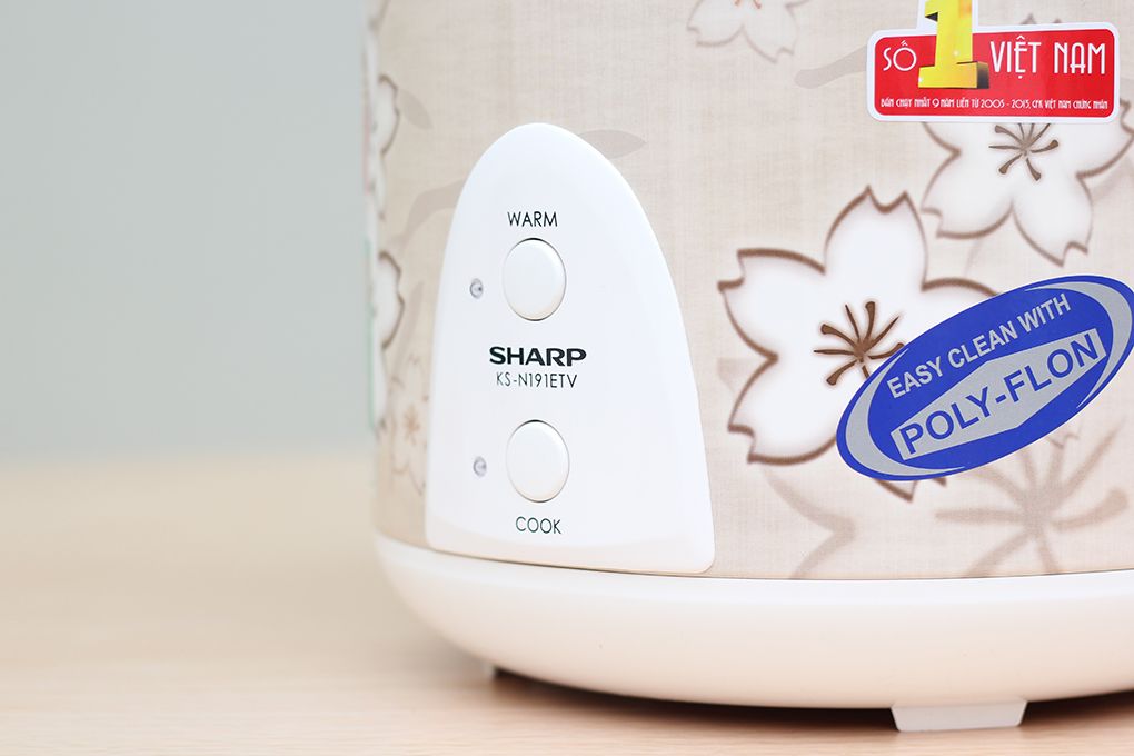 KS-N191ETV - Nồi Cơm Điện Sharp 1.8 Lít