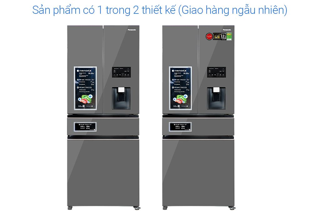 NR-YW590YMMV - Tủ Lạnh Panasonic Inverter 540 Lít Multi Door PRIME+ Edition