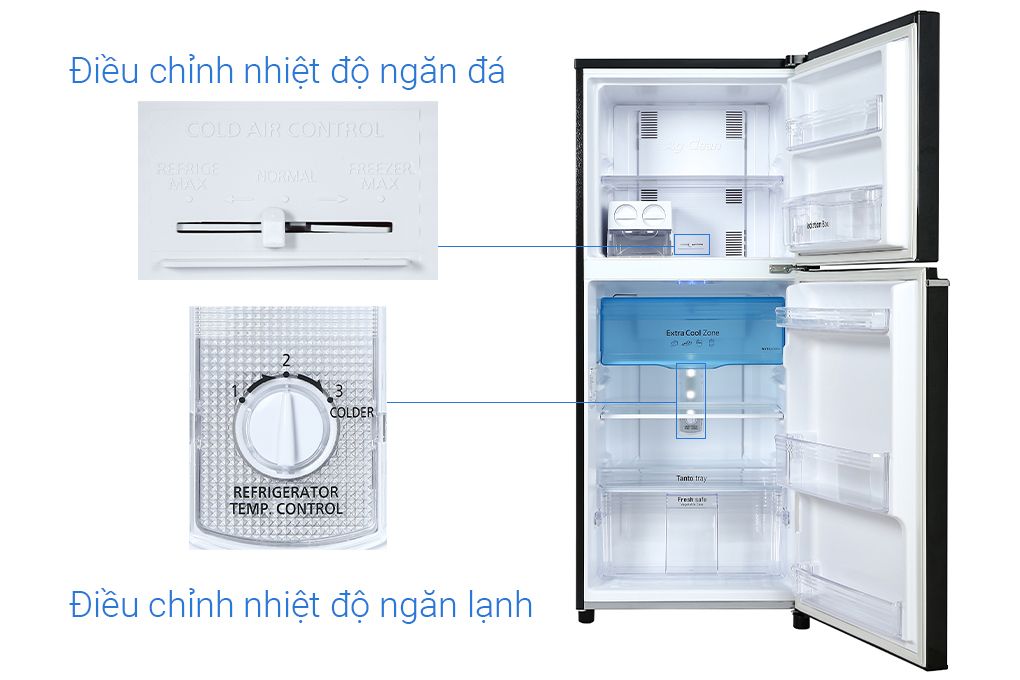 NR-TV261BPKV - Tủ Lạnh Panasonic Inverter 234 Lít