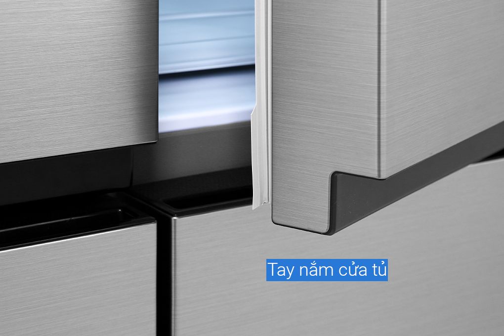 RF48A4010M9/SV - Tủ Lạnh Samsung Inverter Multi Door _ 488 Lít - Màu Xám