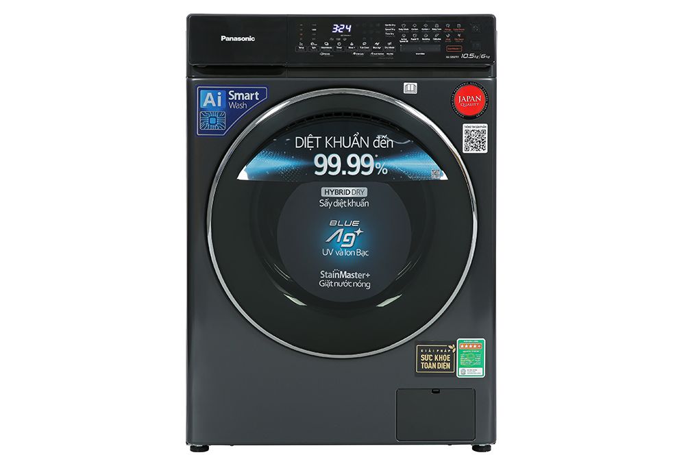 NA-S056FR1BV - Máy Giặt Sấy Panasonic Inverter Giặt 10.5 Kg - Sấy 6 Kg