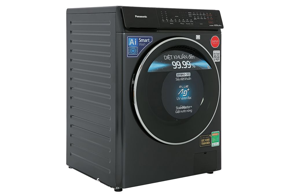 NA-S056FR1BV - Máy Giặt Sấy Panasonic Inverter Giặt 10.5 Kg - Sấy 6 Kg
