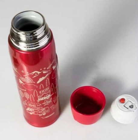 SJ-JS10-RA - Bình Giữ Nhiệt Zojirushi 1L - Màu Đỏ