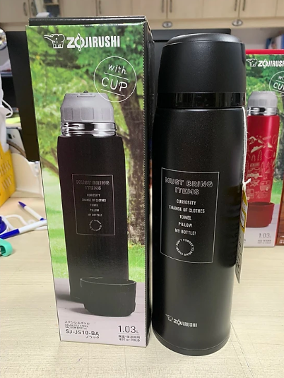 SJ-JS10-BA - Bình Giữ Nhiệt Zojirushi 1L - Màu Đen