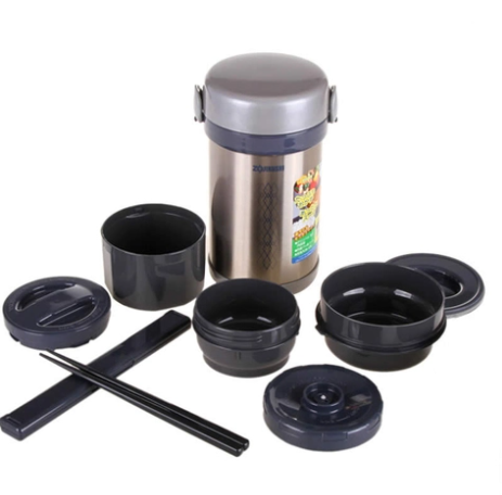 SL-NC09-ST - Hộp Đựng Thực Phẩm Giữ Nhiệt Zojirushi 0.84L - Màu Inox