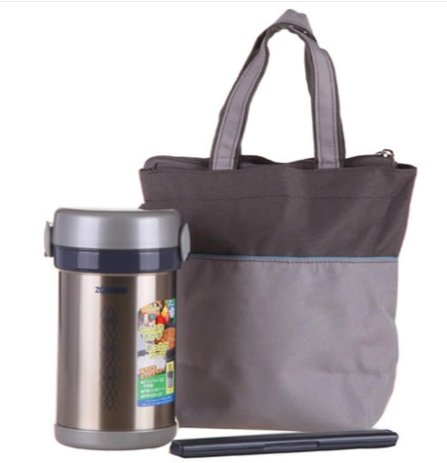 SL-NC09-ST - Hộp Đựng Thực Phẩm Giữ Nhiệt Zojirushi 0.84L - Màu Inox