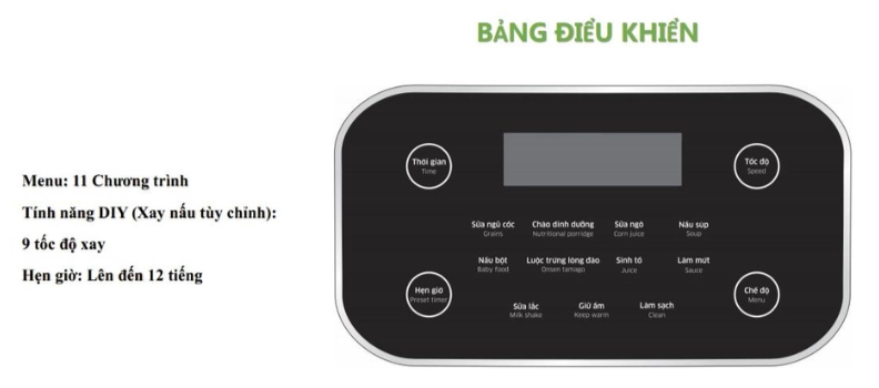 KG175HB1 - Máy Sữa Hạt Kangaroo _ 1.75 Lít - 800W
