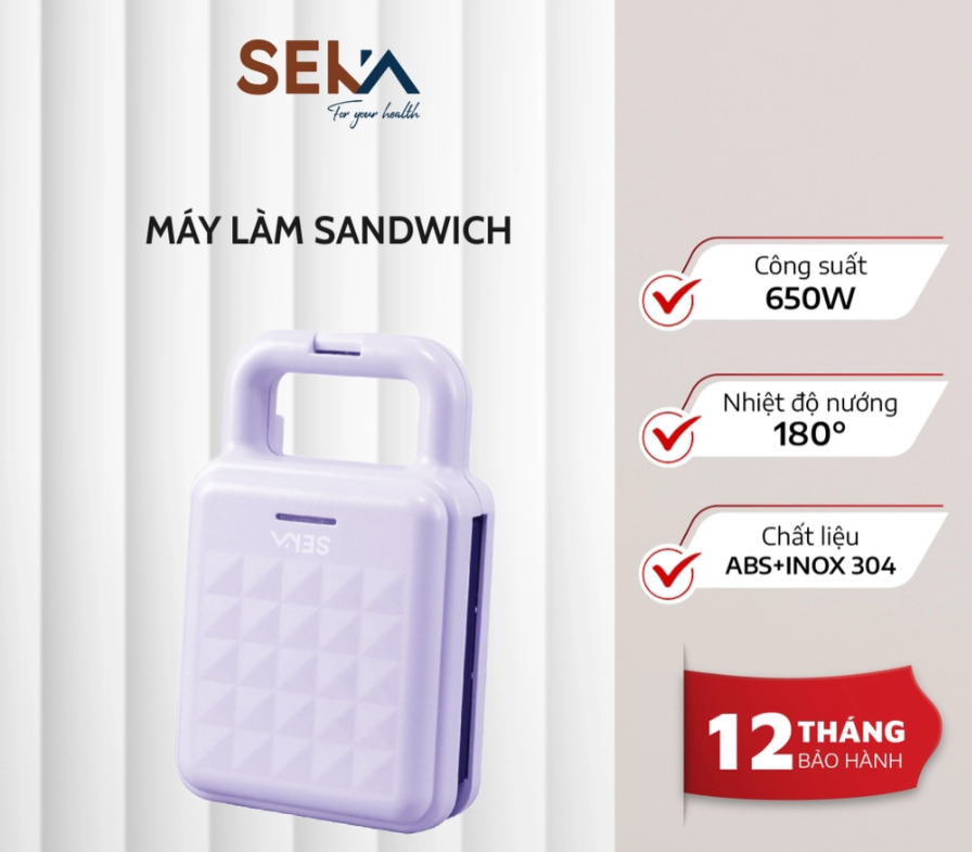 SK560 - Máy Nướng Bánh Mini SEKA _ 650W