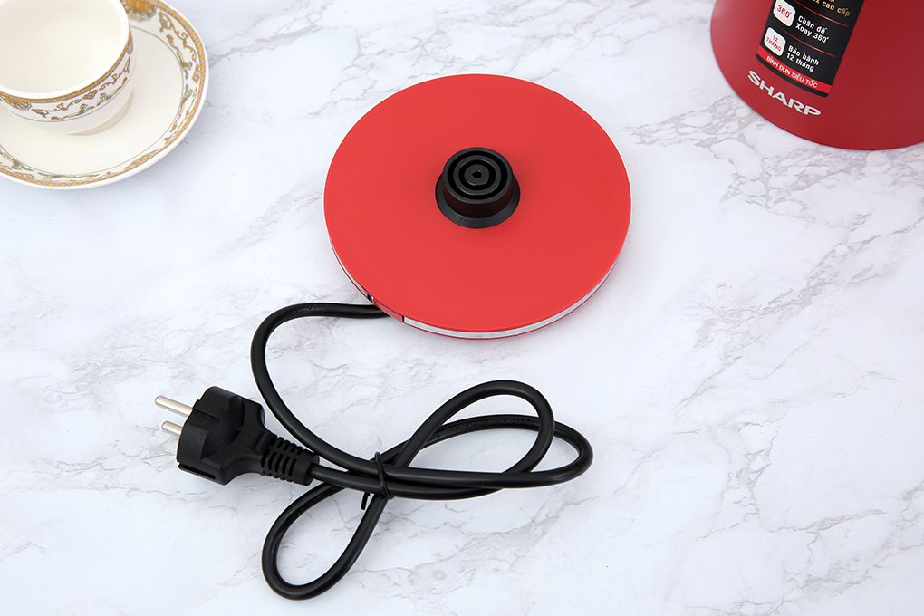EKJ-10DVPS-RD - Bình Đun Siêu Tốc Sharp _ 1 Lít - Đỏ Đô