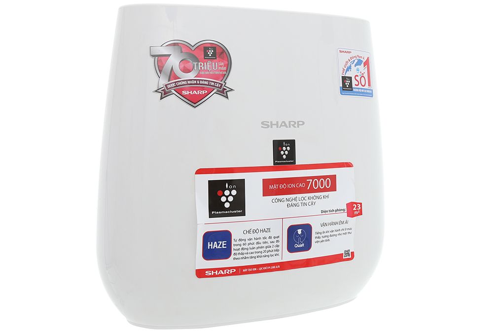 FP-J30E-A - Máy Lọc Không Khí Sharp _ 23m² - Trắng Xanh