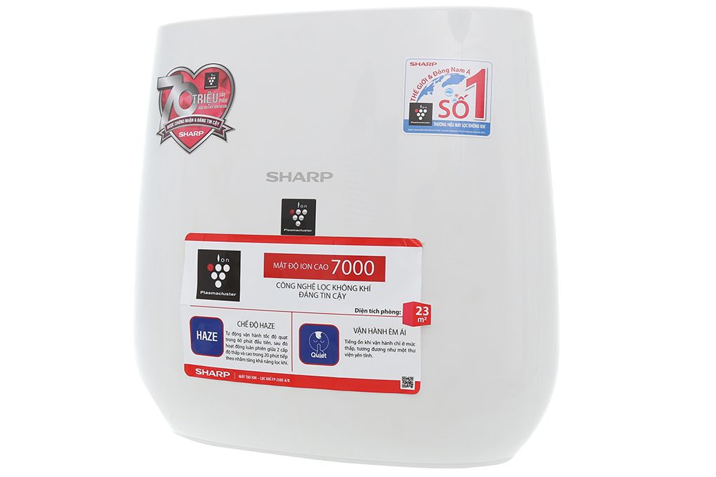 FP-J30E-A - Máy Lọc Không Khí Sharp _ 23m² - Trắng Xanh