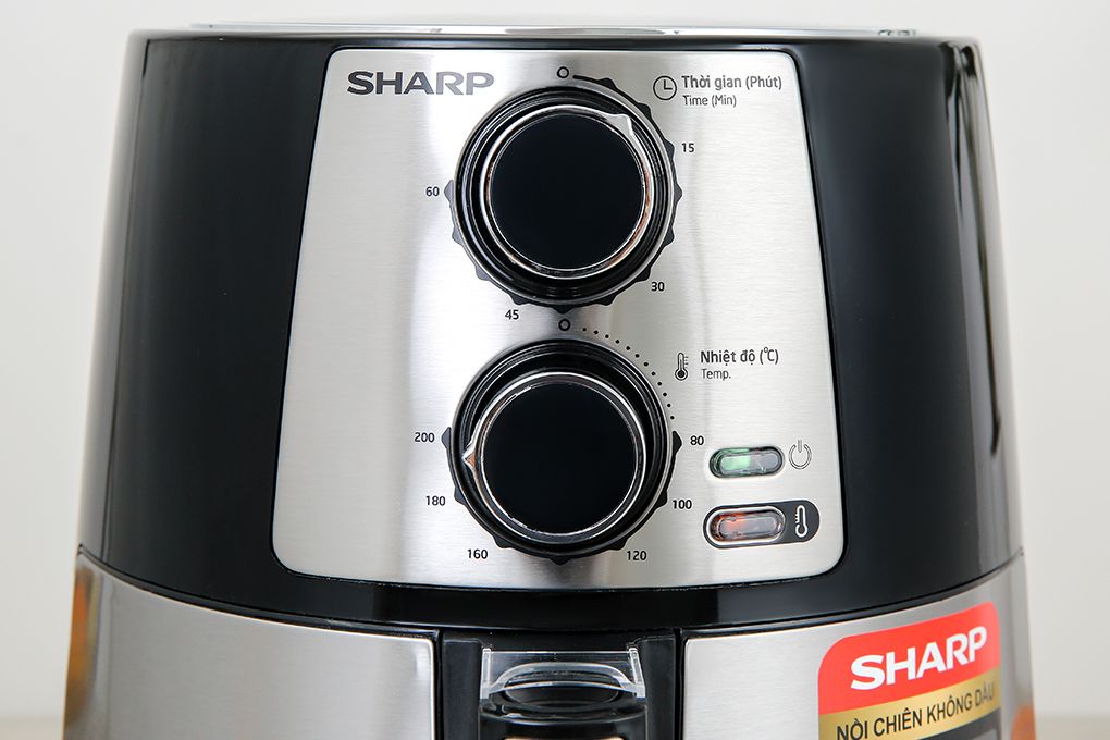 KF-AF42MV-ST - Nồi Chiên Không Dầu Sharp _ 4.2 Lít