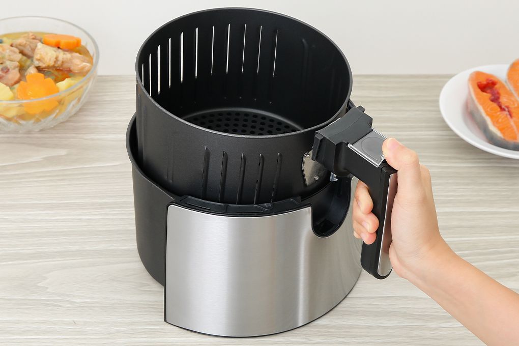 KF-AF42MV-ST - Nồi Chiên Không Dầu Sharp _ 4.2 Lít