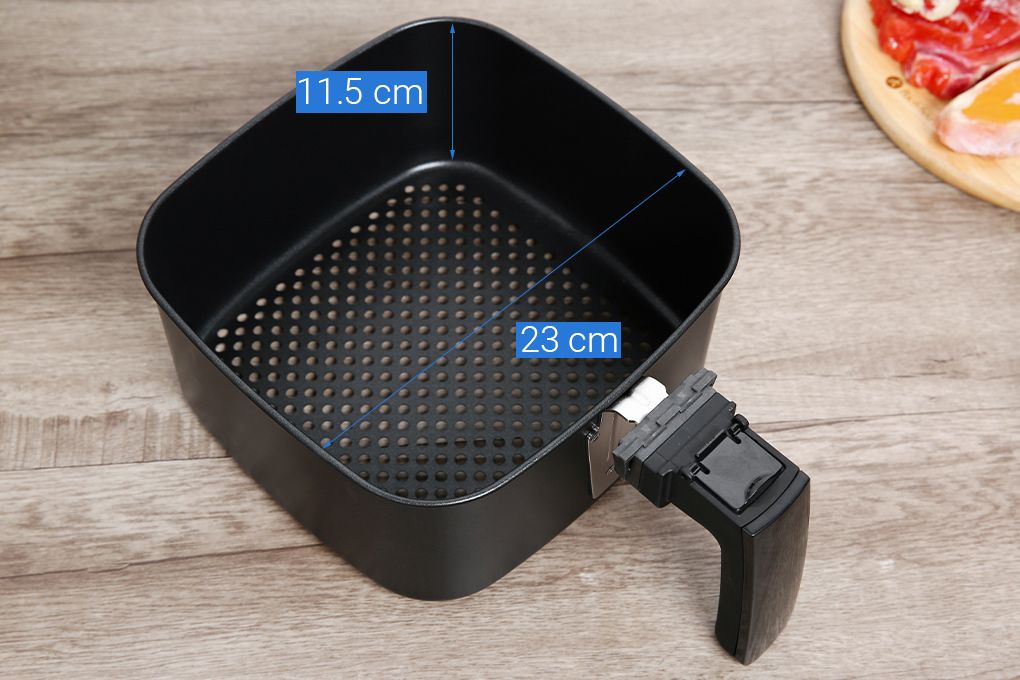 KF-AF70EV-ST - Nồi Chiên Không Dầu Sharp 7 Lít - Bạc