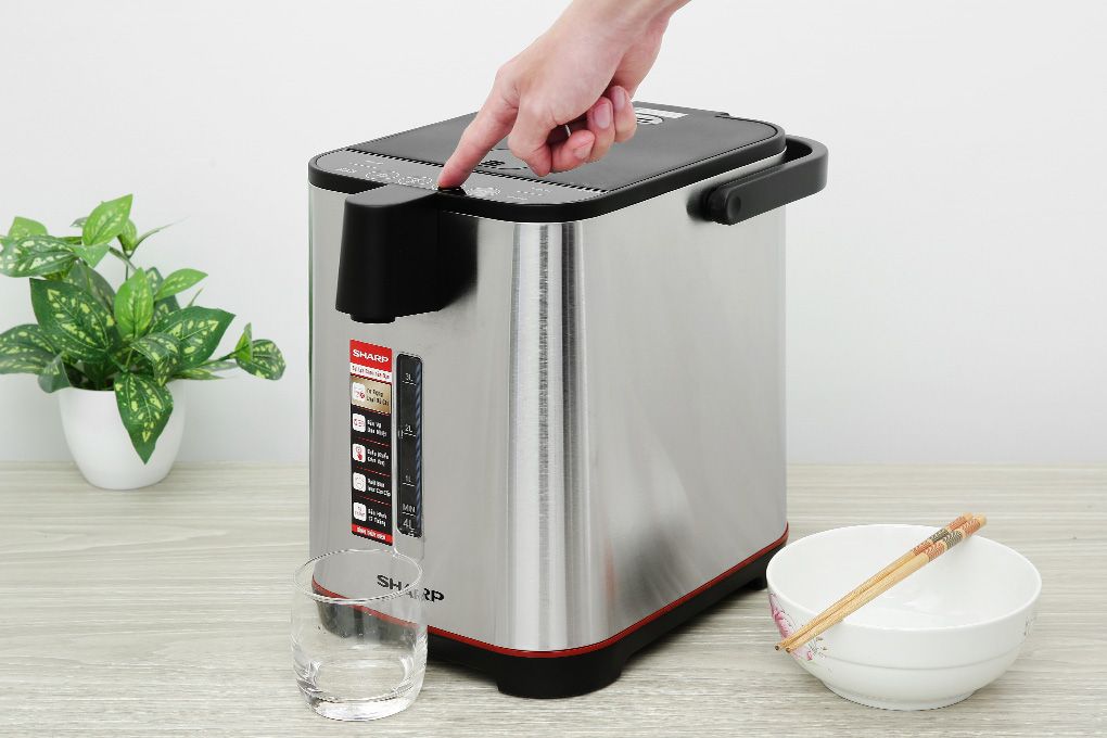 KP-40EBV-ST - Bình Thủy Điện Sharp 4 Lít - Inox