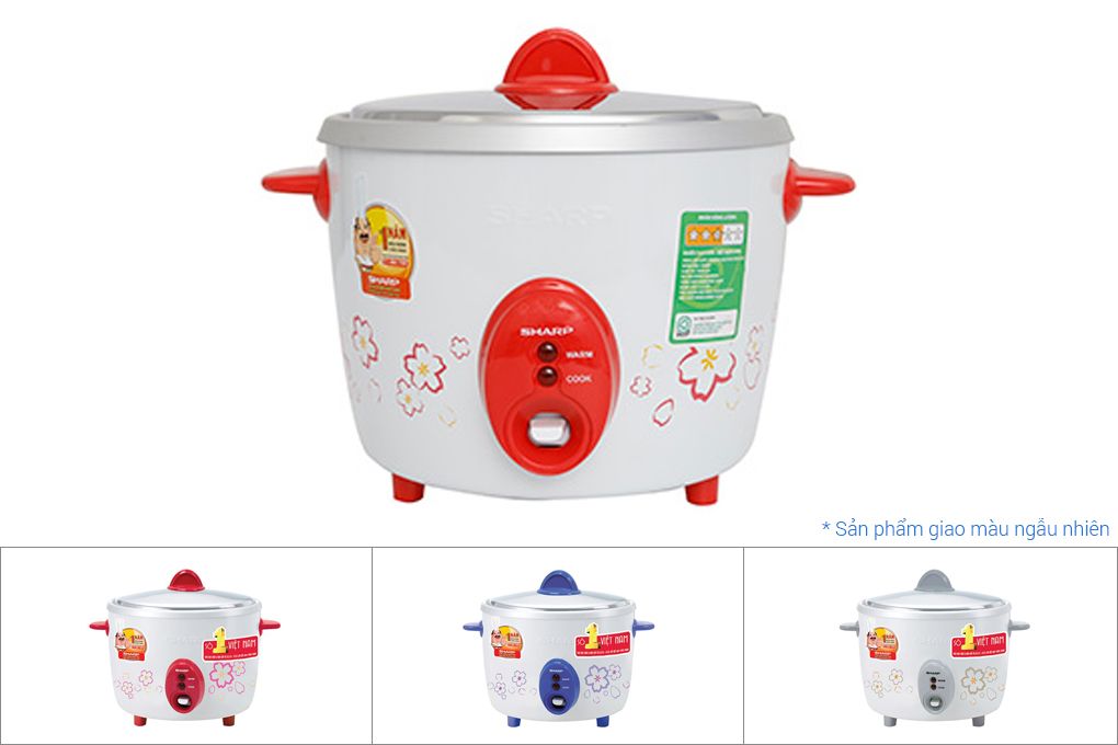 KSH-D22V - Nồi Cơm Điện Nắp Rời Sharp 2.2 Lít - Thái Lan