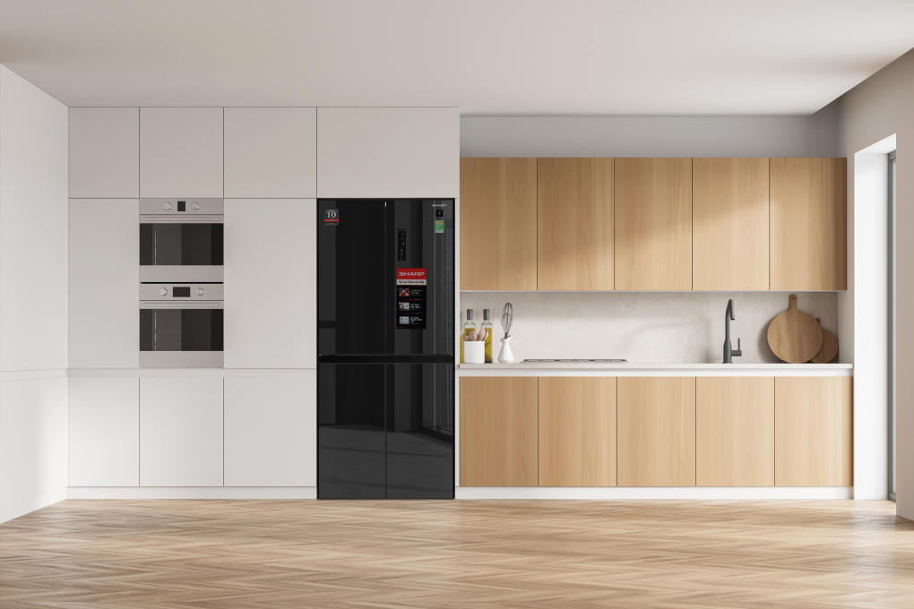SJ-FXP480VG-BK - Tủ Lạnh Sharp Inverter 401 Lít Multi Door