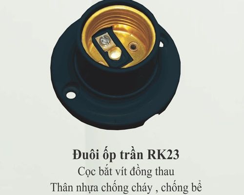 Đuôi ốp trần RK23