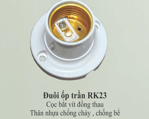 Đuôi ốp trần RK23