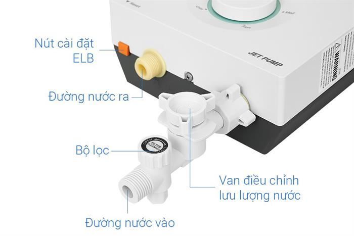 DH-4VP1VW - Máy Nước Nóng Trực Tiếp Panasonic _ 4500W - 4.5 kW