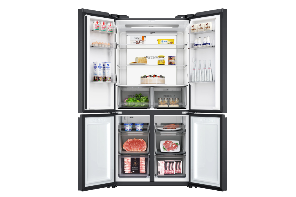 AQR-M727XA(GS)U1 - Tủ Lạnh Aqua Inverter 660 Lít Multi Door