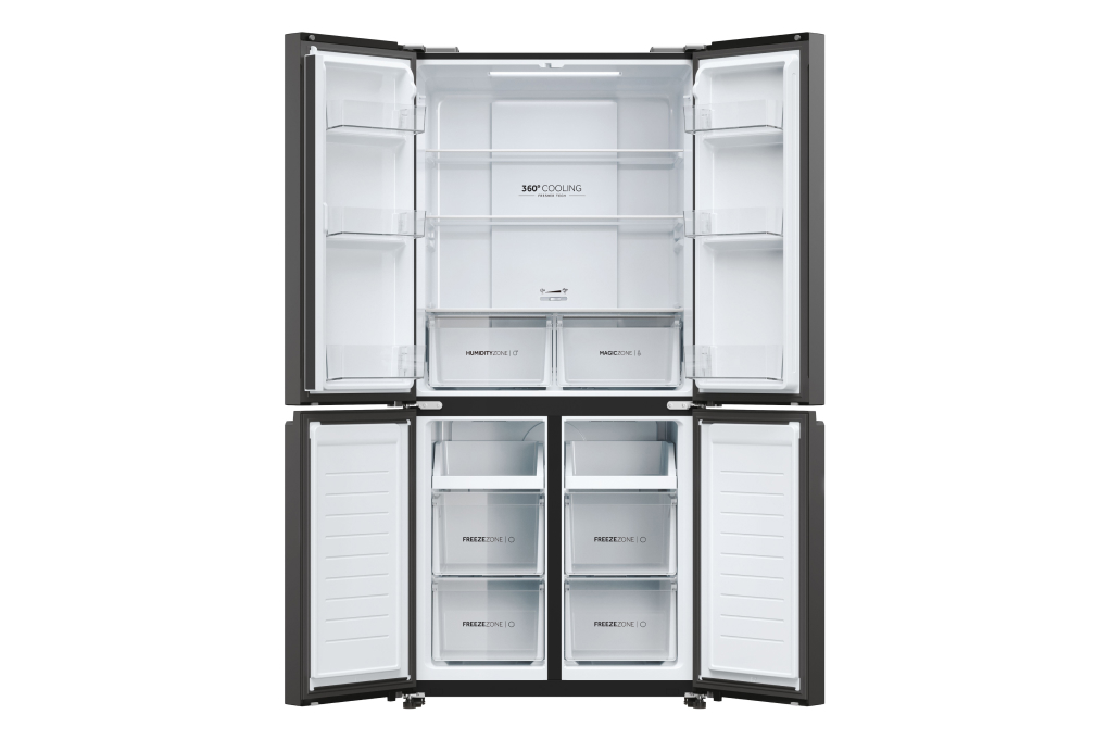AQR-M536XA(SL) - Tủ Lạnh Aqua Inverter 469 Lít Multi Door