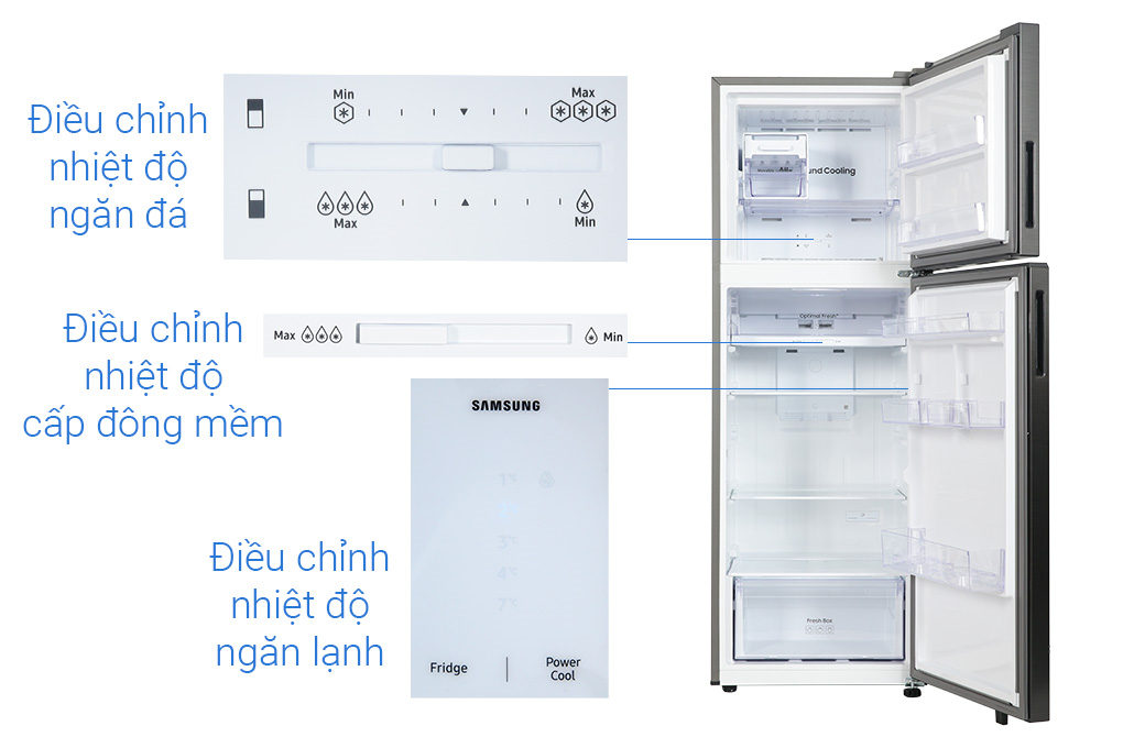 RT31CG5424B1SV - Tủ Lạnh Samsung Inverter 305 Lít