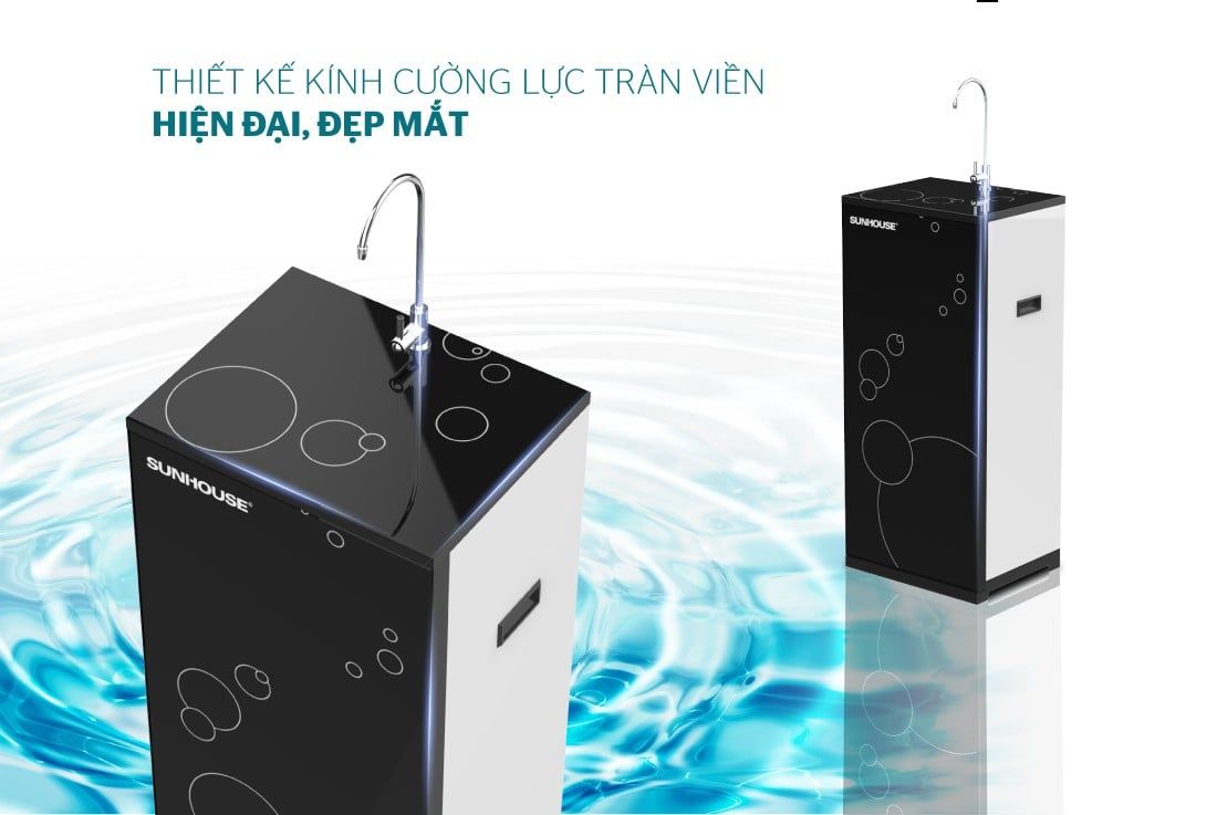 SHA8839K - Máy Lọc Nước R.O 9 Lõi Sunhouse