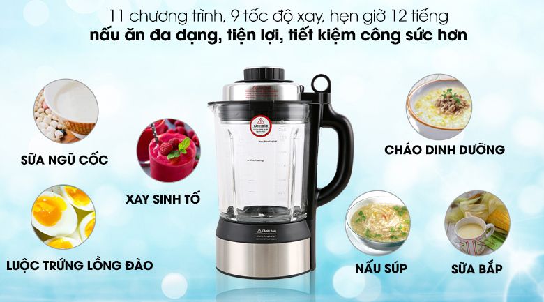 KG175HB1 - Máy Sữa Hạt Kangaroo _ 1.75 Lít - 800W