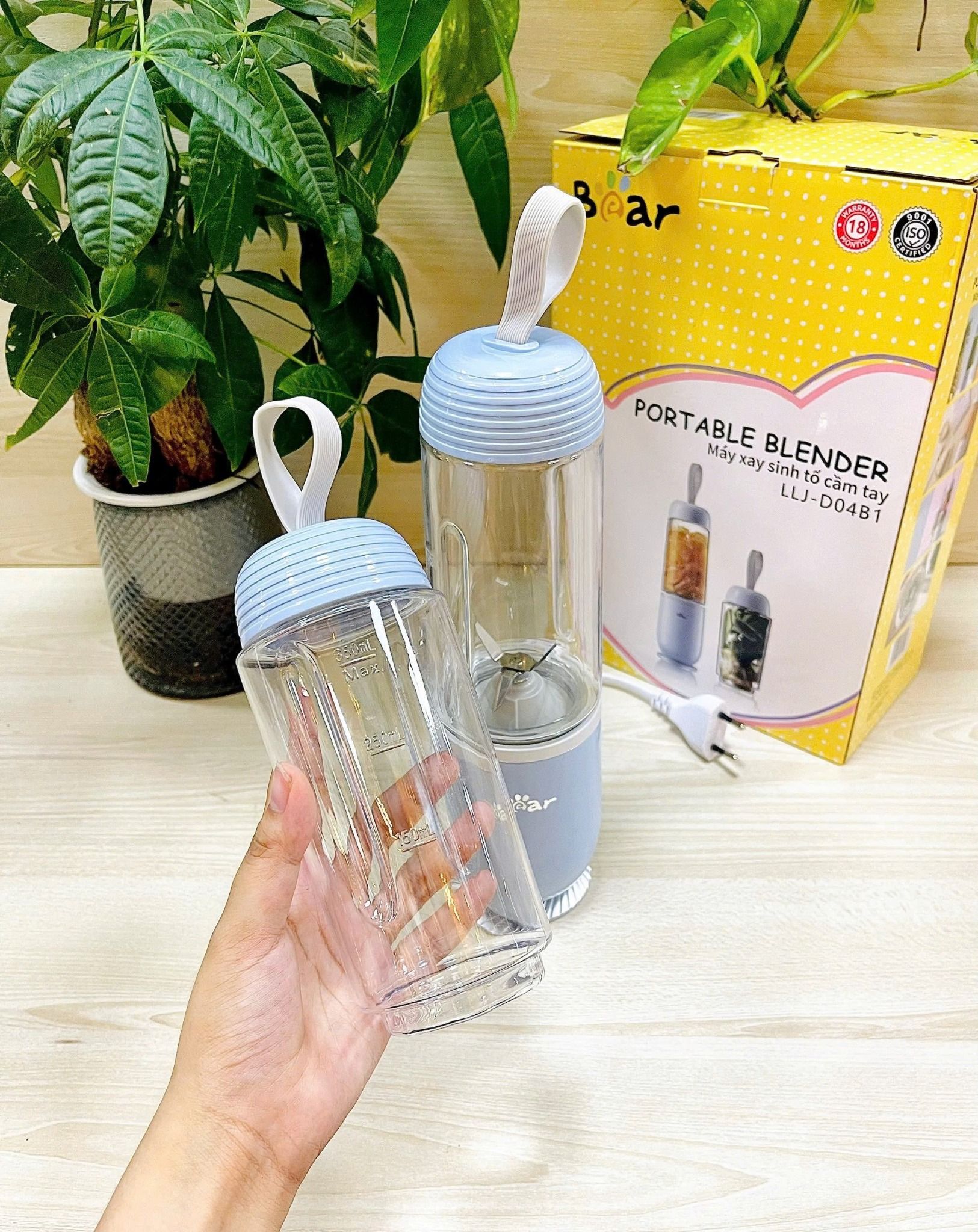 LLJ-D04B1 - Máy xay sinh tố cầm tay Bear _ 150W