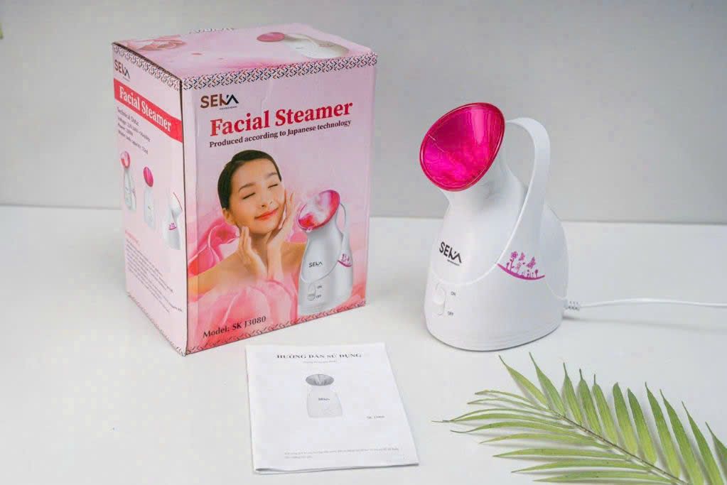 SKJ3080 - Máy Xông Hơi Mặt Seka _ GIỮ ẨM, LÀM SẠCH, SE KHÍT LỖ CHÂN LÔNG _ 280W