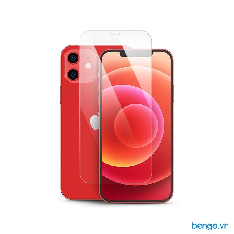 Dán cường lực iPhone 12/12 Pro MOCOLL 2.5D Full màn hình Clear