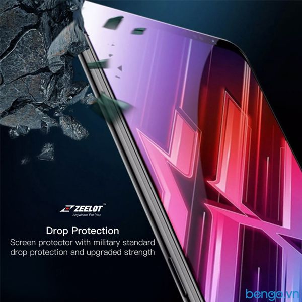 Dán Cường Lực Nubia Red Magic 6 ZEELOT PureGlass 2.5D Full Keo