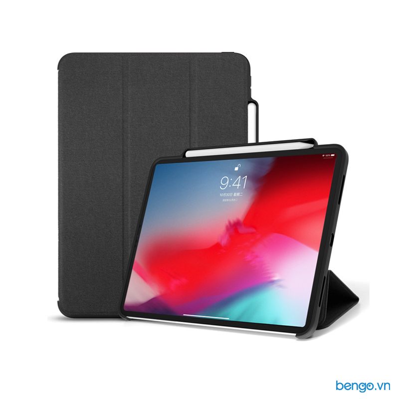 Bao da iPad Pro 12.9'' 2018 Ringke SmartCase Kèm dán cường lực