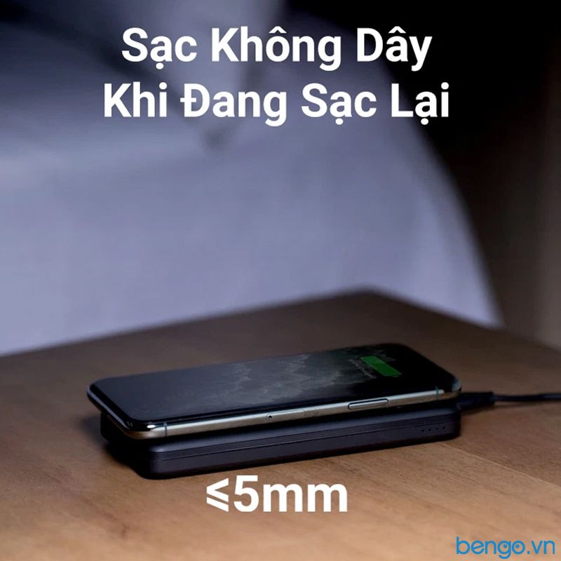 Pin Sạc Dự Phòng Không Dây Anker Wireless PowerCore 10.000mAh - A1615