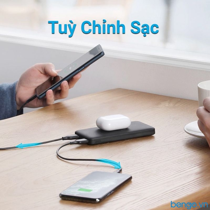 Pin Sạc Dự Phòng Không Dây Anker Wireless PowerCore 10.000mAh - A1615
