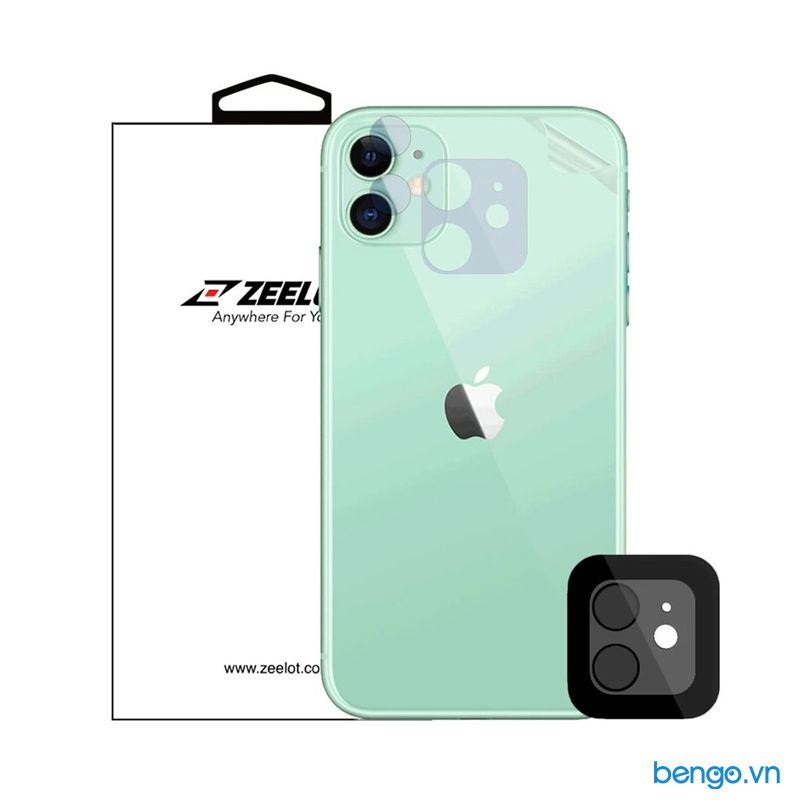 Dán Cường Lực Bảo Vệ Camera iPhone 11/ 11 Pro/ 11 Pro Max Zeelot Clear