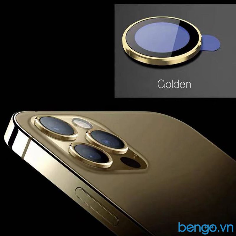 Dán Cường Lực Bảo Vệ Camera iPhone 12 Pro/12 Pro Max MIPOW Alumium Viền Màu