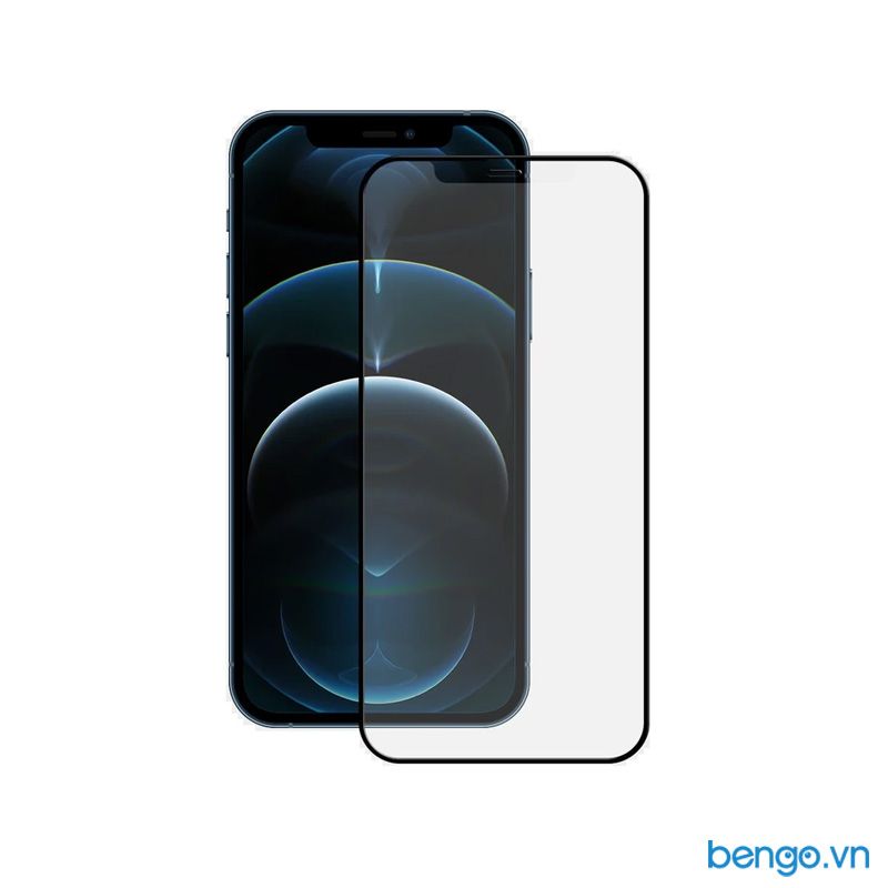 Dán cường lực iPhone 12 Mini MIPOW Kingbull HD (2.7D) Premium chống vân tay
