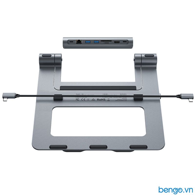 Giá đỡ kiêm Hub ACEFAST USB-C 8 in 1 - E5 Plus