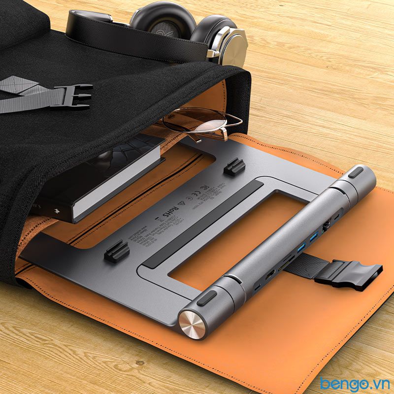Giá đỡ kiêm Hub ACEFAST USB-C 8 in 1 - E5 Plus