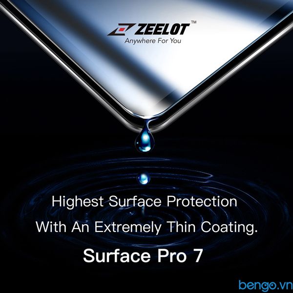 Dán Cường Lực Microsoft Surface Pro 7/7+ ZEELOT PureGlass 2.5D Clear
