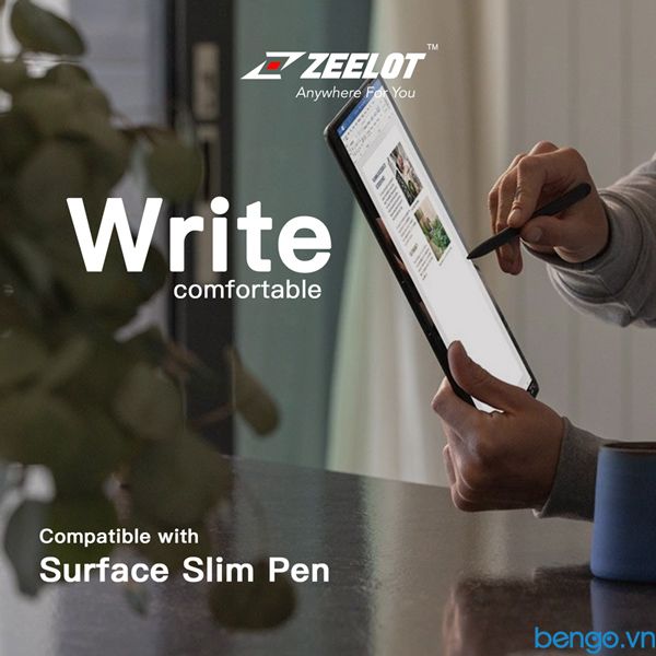 Dán Cường Lực Microsoft Surface Pro 7/7+ ZEELOT PureGlass 2.5D Clear