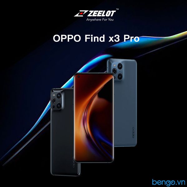 Dán Cường Lực OPPO Find X3 Pro/Find X3 Loca UV Zeelot PureGlass 3D Clear