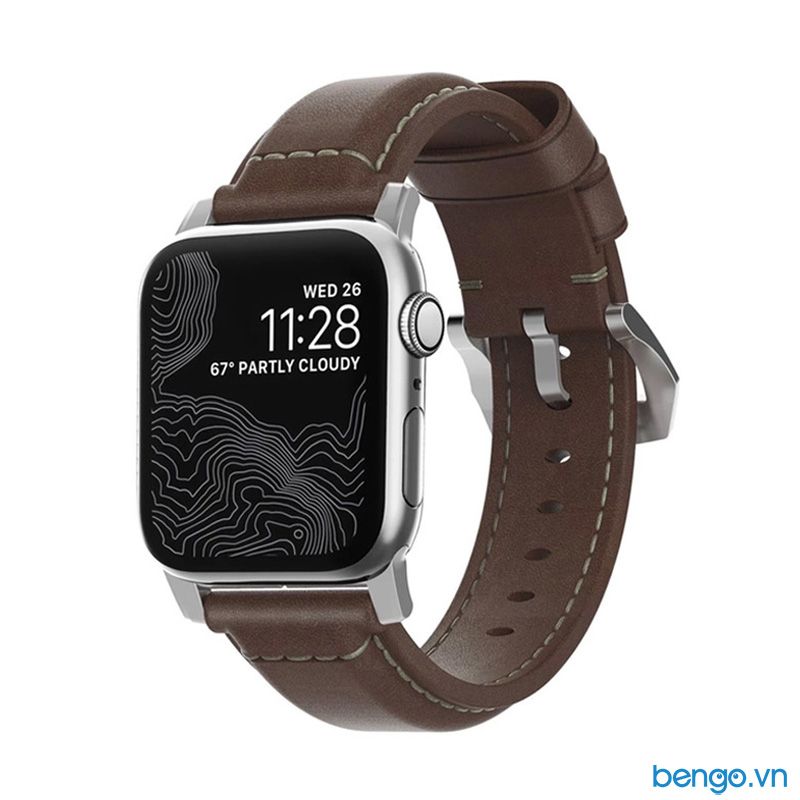 Dây Apple Watch NOMAD Traditional Strap Leather 44mm/42mm