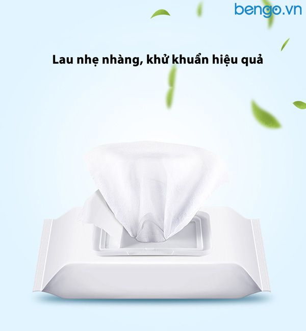 Khăn Ướt Vệ Sinh Smartphone JCPAL Puratech 75% Alcohol - Gói 50 Miếng