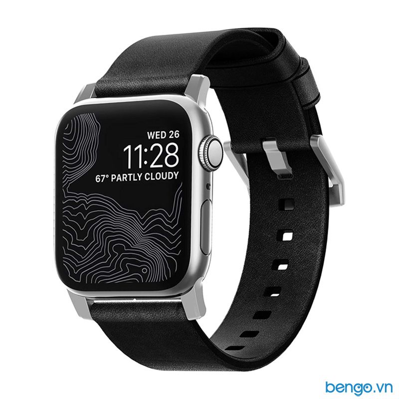 Dây Apple Watch NOMAD Modern Strap Leather 44mm/42mm